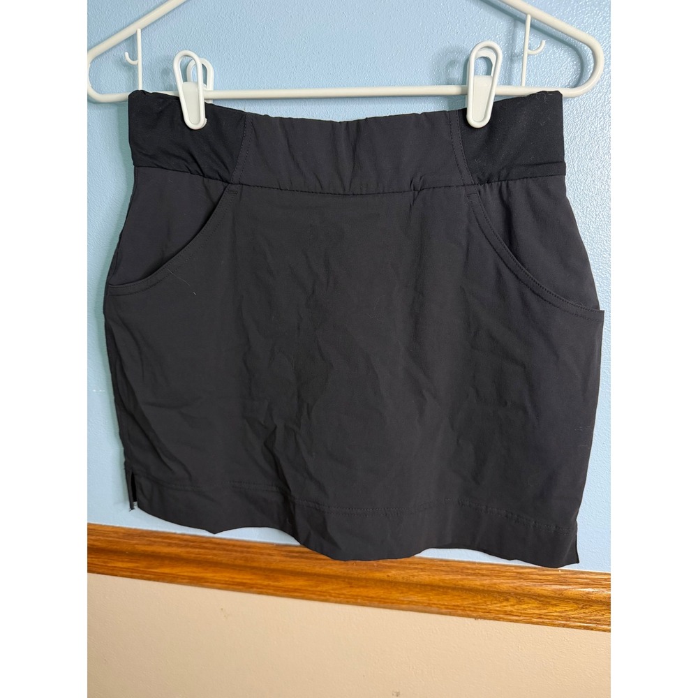 Columbia Omni-Shield Black Athletic Skort Hiking Golf Skirt Womens Small XL5026